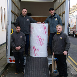 Members of our Chingford removals team
