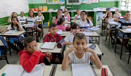 brazil school children